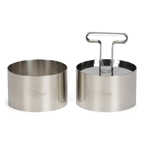 Patisse set bakringen rvs met uitdrukker 3 delig Ø 7 cm